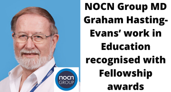 NOCN Group MD Graham Hasting-Evans’ work in Education recognised with Fellowship awards  (apprenticeships directory)