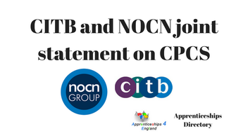 CITB and NOCN joint statement on CPCS