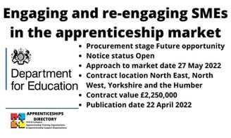 Engaging and re-engaging SMEs in the apprenticeship market